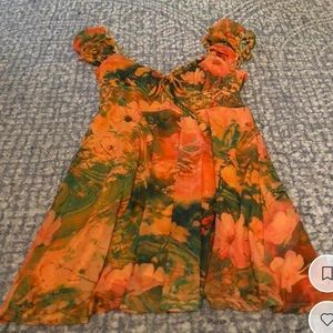 Urban Outfitters Audrey Mesh Mini Dress